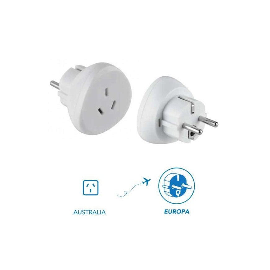 Electraline 70060 Travel Adaptor Australia-China To Europe – 2