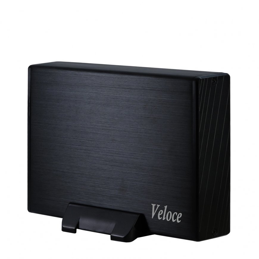 Inter-Tech Veloce GD-35612 Melns 3.5&quot
