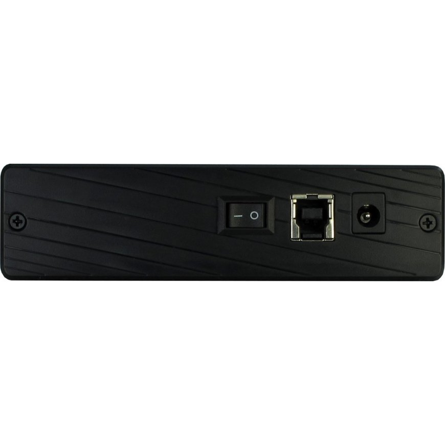 Inter-Tech Veloce GD-35612 Juoda 3.5" USB maitinimas – 3