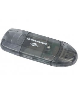 Gembird FD2-SD-1 kaardilugeja USB 2.0 Must