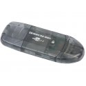 Gembird FD2-SD-1 karšu lasītājs USB 2.0 Melns Gembird FD2-SD-1 karšu lasītājs USB 2.0 Melns