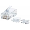 Intellinet 790550 коннектор RJ45 Прозрачный Intellinet 790550 коннектор RJ45 Прозрачный