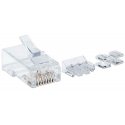 Intellinet 790550 vadu savienotājs RJ45 Caurspīdīgs