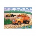 Dino block puzzle made of wood 12 pcs Tatra cars