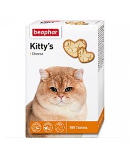 Vitamin supplemented food - Beaphar KITTY'S Cheese, 180tab.