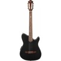 Ibanez TOD10N-TKF Tim Henson Signature Acoustic Guitar, Transparent Black Flat Ibanez TOD10N-TKF Tim Henson Signature Acoustic Guitar, Transparent Black Flat
