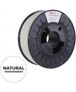 3D C-TECH PREMIUM LINE PLA filament 1.75mm 1kg natural