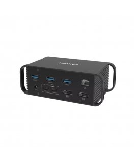 Canyon CNS-HDS95ST laptop dock/port replicator Docking USB 3.2 Gen 2 (3.1 Gen 2) Type-C Black