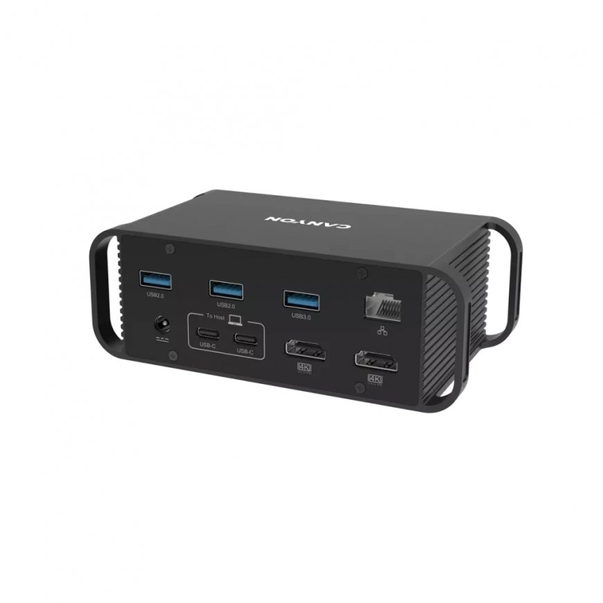Canyon CNS-HDS95ST док-станция для ноутбука Док-разъём USB 3.2 Gen 2 (3.1 Gen 2) Type-C Черный