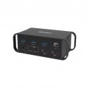 Canyon CNS-HDS95ST knyginių kompiuterių dokas / jungčių replikatorius Prijungimas USB 3.2 Gen 2 (3.1 Canyon CNS-HDS95ST knyginių kompiuterių dokas / jungčių replikatorius Prijungimas USB 3.2 Gen 2 (3.1
