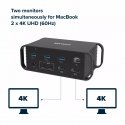Canyon CNS-HDS95ST sülearvuti dokk ja pordireplikaator Dokkimine USB 3.2 Gen 2 (3.1 Gen 2) Type-C Mu Canyon CNS-HDS95ST sülearvuti dokk ja pordireplikaator Dokkimine USB 3.2 Gen 2 (3.1 Gen 2) Type-C Mu