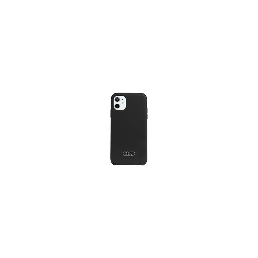 Audi Carbon Fiber Stripe iPhone 11 | Xr 6.1" czarny|black hardca – 2