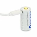 Rechargeble battery 16340 3V Li-ion 700 mAh micro USB Rechargeble battery 16340 3V Li-ion 700 mAh micro USB