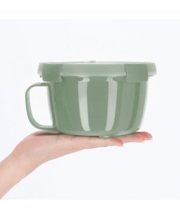 Noodles food bowl round 0,9L Smart To Go Ø16x10cm soft green