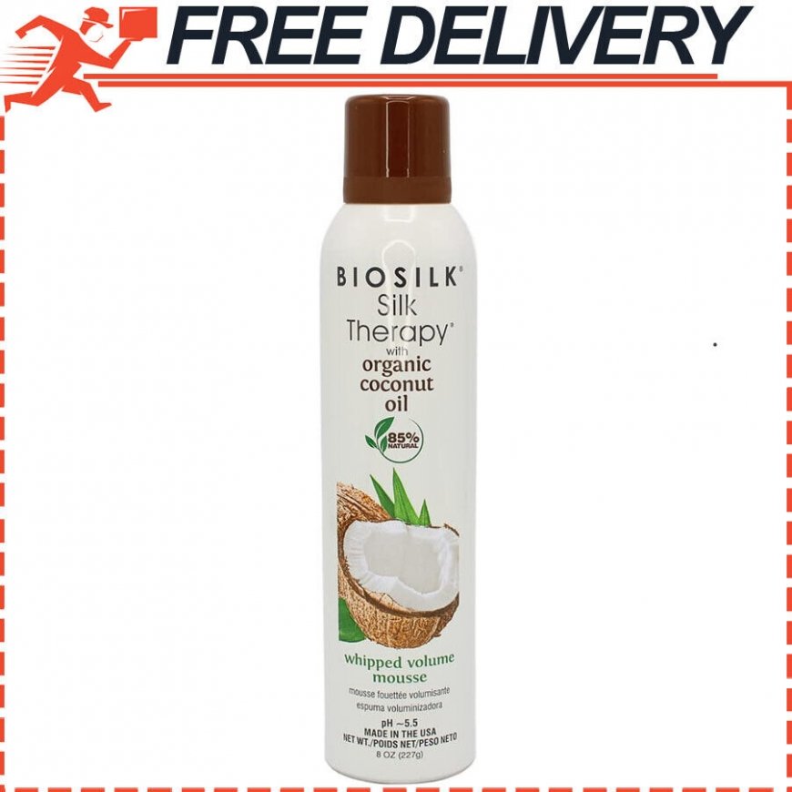BioSilk Silk Therapy Whipped Volume Mousse foaming mousse for ha