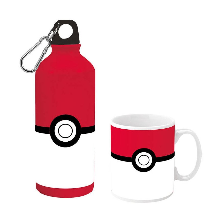 Mug and water bottle Pokemon KiDS Licensing