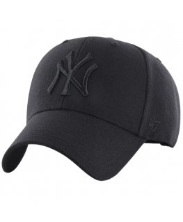 '47 New York Yankees Snapback Baseball Cap Black B-MVPSP17WBP-BKB