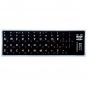Riff Riff Qwerty keyboard stickers RU green Riff Riff Qwerty keyboard stickers RU green