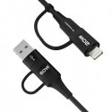 Wozinsky WNBAA 4in1 cable 2x USB-C 1x USB-A 1x Lightning 60W 1 m