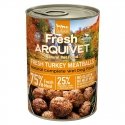 ARQUIVET Fresh Turkey Kotletes - mitrā suņu barība - 400g ARQUIVET Fresh Turkey Kotletes - mitrā suņu barība - 400g
