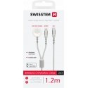 Swissten Wireless Charger 2in1 Apple Watch and Lightning USB-C 1.2m Swissten Wireless Charger 2in1 Apple Watch and Lightning USB-C 1.2m