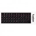 Fusion Accessories "Laminated Stickers RU / ENG" Black/Green Fusion Accessories "Laminated Stickers RU / ENG" Black/Green