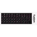Fusion Accessories "Laminated Stickers RU / ENG" Black/Green Fusion Accessories "Laminated Stickers RU / ENG" Black/Green
