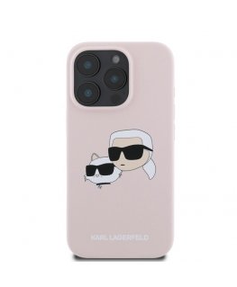 Karl Lagerfeld Liquid Silicone Double Heads MagSafe Case for iPh