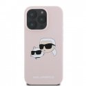 Karl Lagerfeld Liquid Silicone Double Heads MagSafe Case for iPh