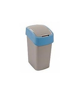 Deco bucket 10L Ilvie "Sea life" Ø30x28cm blue