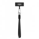Audi uniwersalna smycz do telefonu 28cm 10mm Leather czarny|blac Audi uniwersalna smycz do telefonu 28cm 10mm Leather czarny|blac