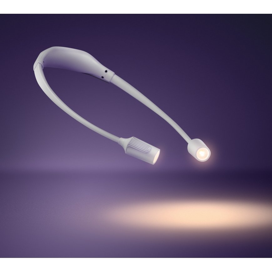 Fuj:tech reading and craft light, USB rechargeable, white
