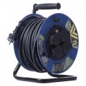 Emos Rubber Extension Reel 4 Sockets 25m Emos Rubber Extension Reel 4 Sockets 25m