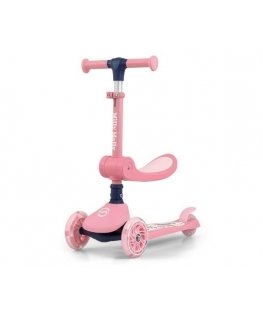 Bērnu trīsriteņu skrejritenis Fuzzy Pink Milly Mally