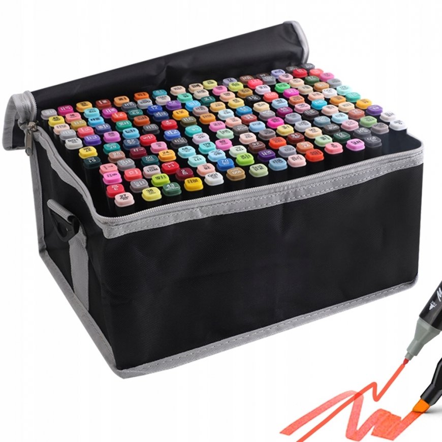 Extralink | Alcohol Marker Set | felt-tip pens, markers, markers, 168 colours