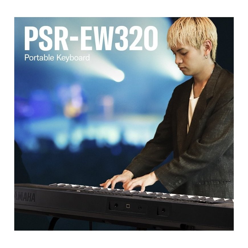 Yamaha PSR-EW320 – klaviatuur