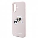 Karl Lagerfeld Liquid Silicone Double Heads MagSafe Case for iPh