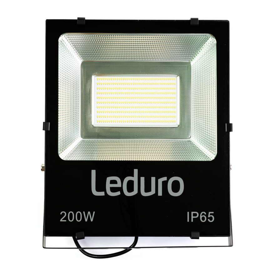 LEDURO 46700 tulvavalo musta 200 W E