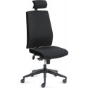 Toplux Comfo Two office chair, black Toplux Comfo Two office chair, black