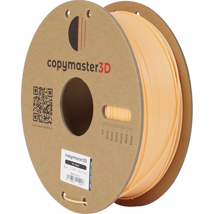 Copymaster3D PLA -filamentti 3D -tulostimeen, 1.75 mm, aprikoosi – 3