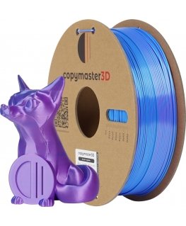 Copymaster3D Duo-Silk filament for 3D printer, 1.75 mm, purple/blue