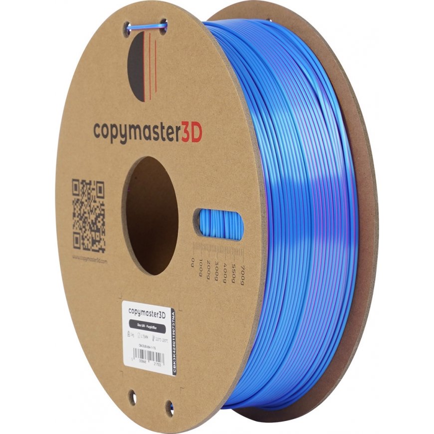Copymaster3D Duo-Silk -filamentti 3D -tulostimeen, 1.75 mm, lila/sininen – 3