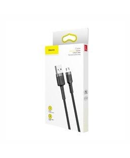 Baseus CAMKLF-BG1 USB cable 1 m 2.0 USB A USB C Black