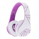Wireless Headphones PowerLocus P2 (white-purple) Wireless Headphones PowerLocus P2 (white-purple)