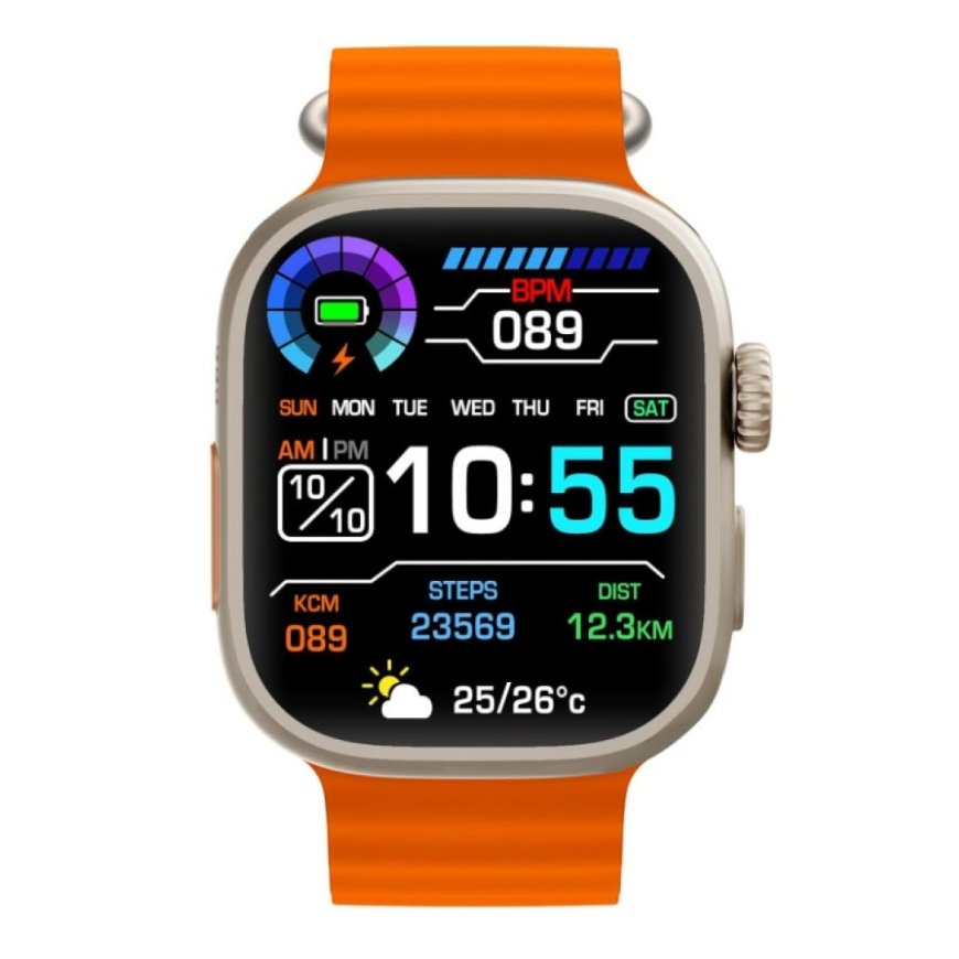 RoGer WS-GS28 Smart Watch Orange – 2