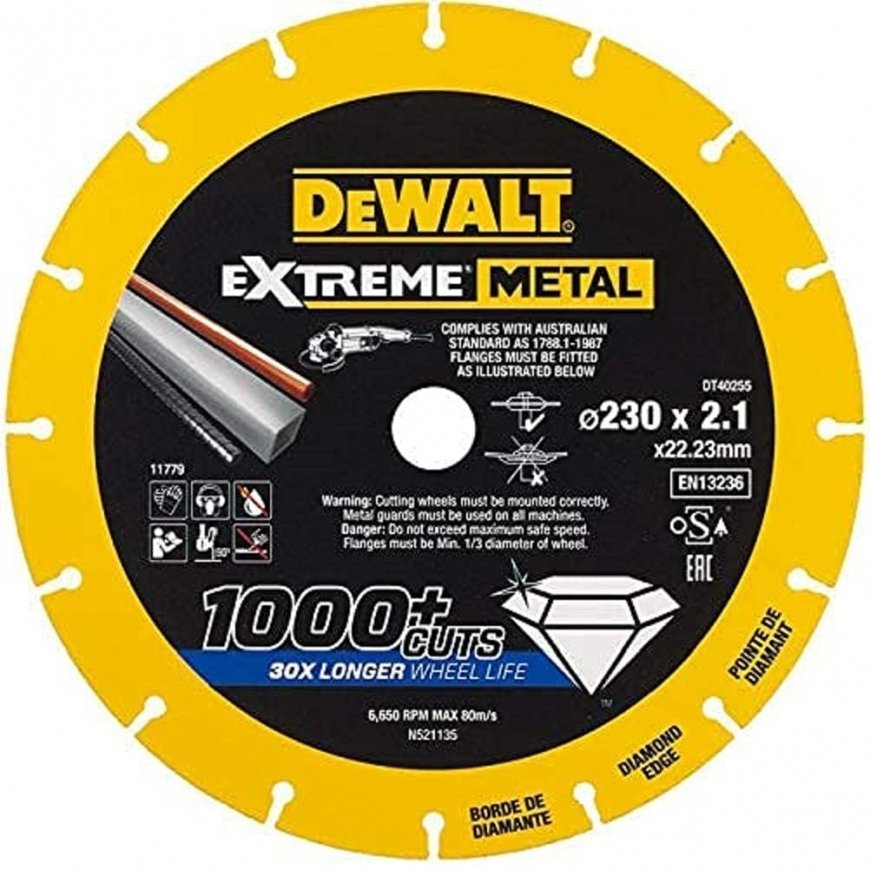 DeWALT DT40255-QZ nurklihvija tarvik Lõikeketas