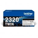 Brother TN-2320TWIN värikasetti 1 kpl Alkuperäinen musta Brother TN-2320TWIN värikasetti 1 kpl Alkuperäinen musta