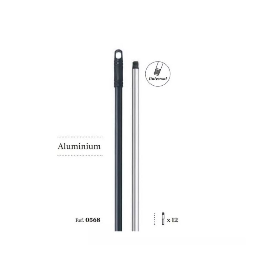 Aluminium brush handle 140cm