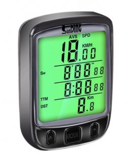 Goodbuy 18666 wired waterproof bike speed meter for bicycles IPX