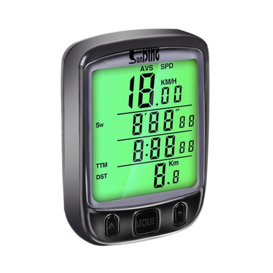 Goodbuy 18666 wired waterproof bike speed meter for bicycles IPX